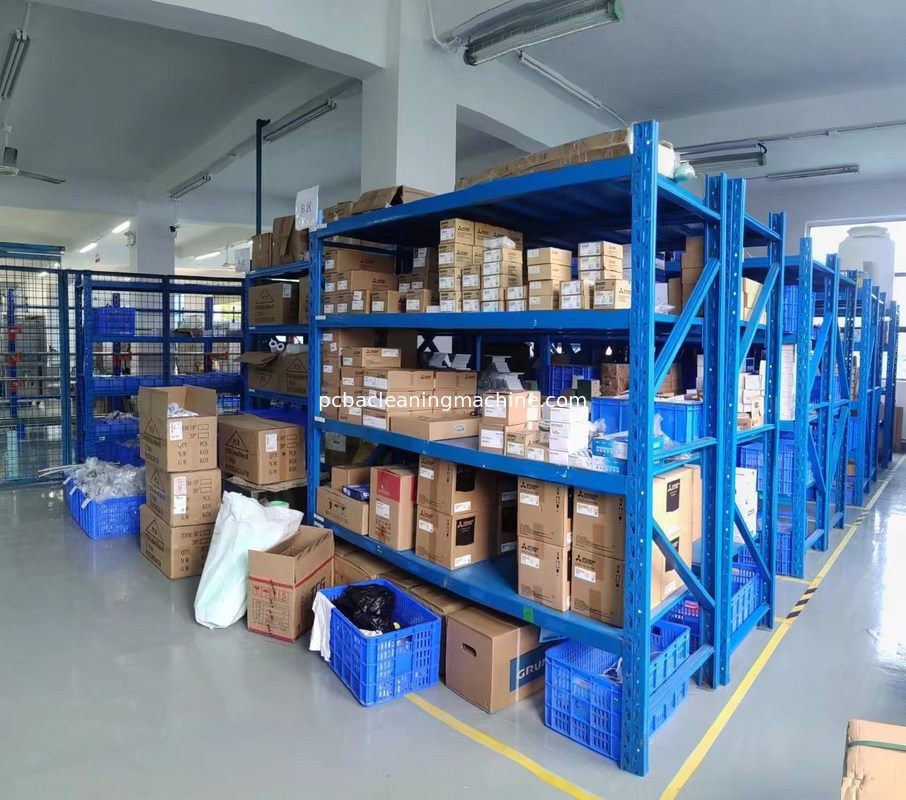 Tipo de grupo máquina de PCBA do deflux da lavagem do pulverizador com 3 distribuidores do pulverizador 2 de PCBA camadas do armário da cesta 1wash