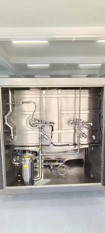 Máquina de limpeza de estêncil de 1000L/min com 360° Rod de pulverização de lado duplo rotativo de pulverização isobárica Tempo de secagem 3~5min