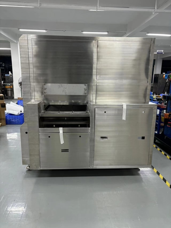 Máquina de limpeza PCBA certificada CE com método de pulverização e largura de transportador líquido de 600 mm