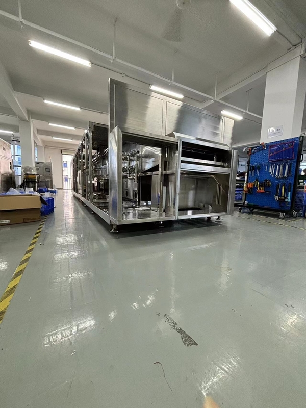 SME-8200 Equipamento de lavagem a molho de semicondutores com redes de transferência de Kevlar para limpeza de wafer de grande volume