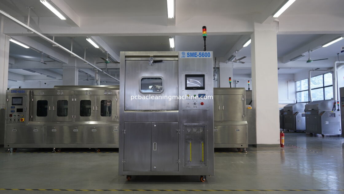 Faixa de pressão de gás 0,4-0,6Mpa Máquina de limpeza de PCB Processo de limpeza Garantir resultados de limpeza para linhas de montagem eletrônica