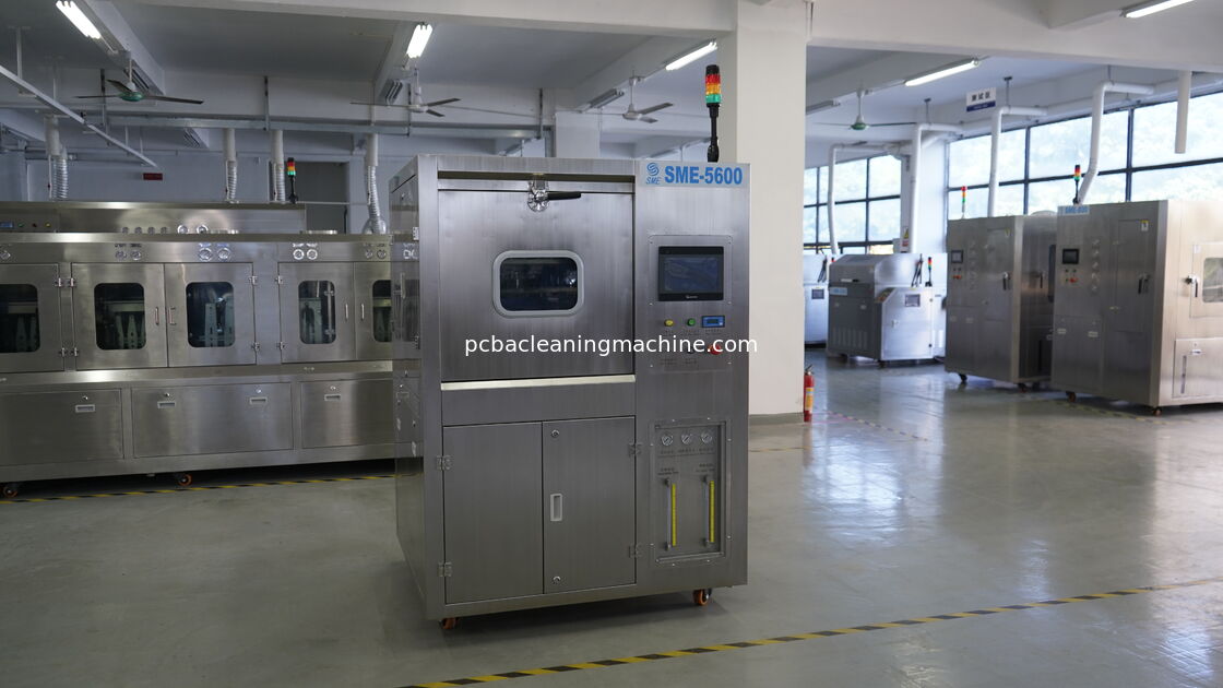 Faixa de pressão de gás 0,4-0,6Mpa Máquina de limpeza de PCB Processo de limpeza Garantir resultados de limpeza para linhas de montagem eletrônica
