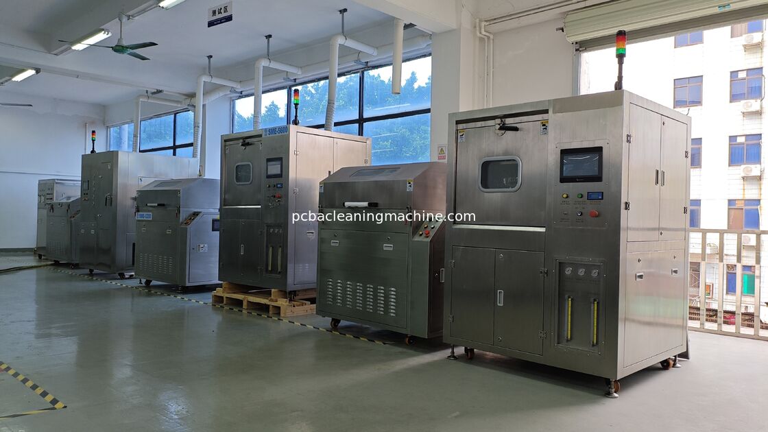 Faixa de pressão de gás 0,4-0,6Mpa Máquina de limpeza de PCB Processo de limpeza Garantir resultados de limpeza para linhas de montagem eletrônica