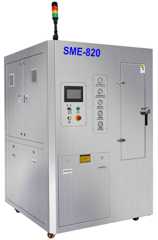 Máquina da limpeza do estêncil SME-860 com PC 2D Mark Scanner And Network Modular para a conexão de MES