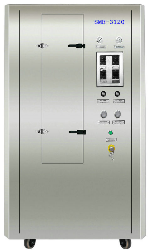 Máquina solvente lateral dobro da limpeza de pulverizador para a tela de cópia de prata da pasta e da pasta do ouro