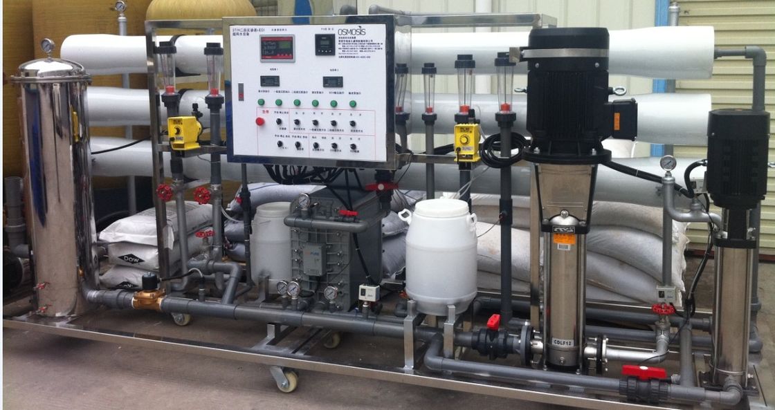 Máquina da água da osmose reversa de EDI Deionized Water Machine 1000L DI água para a lavagem de PCBA
