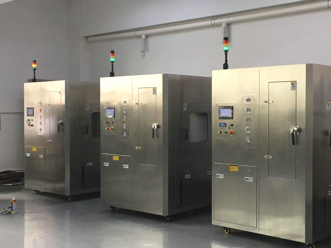 o smt solda a parte inferior do estêncil da pasta ultrassônica e ambo máquina líquida aquosa lateral da limpeza de pulverizador