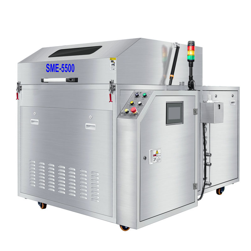 SME-5500 tamanho grande N2 refluxo forno resfriador fluxo máquina de limpeza 100L tanque líquido para Smt Tamura Heller JT máquina