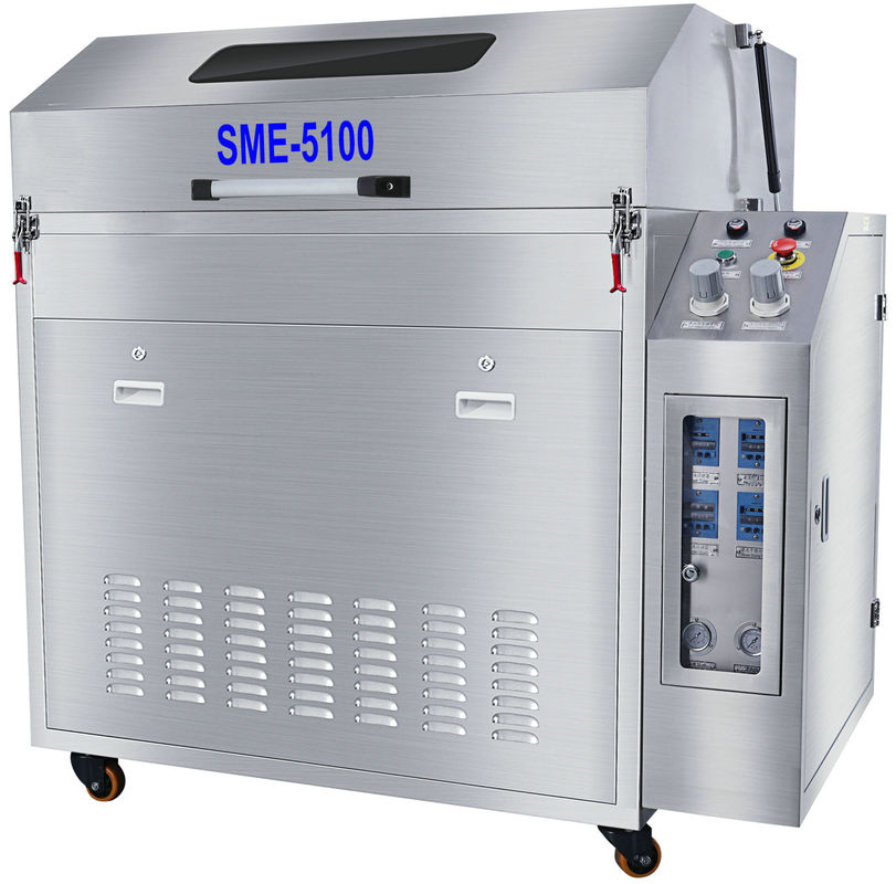 SME-5100 onda de solda pneumática Oven Pallet Cleaning Machine de Smt da cesta redonda do diâmetro da Dobro-estação 1000mm