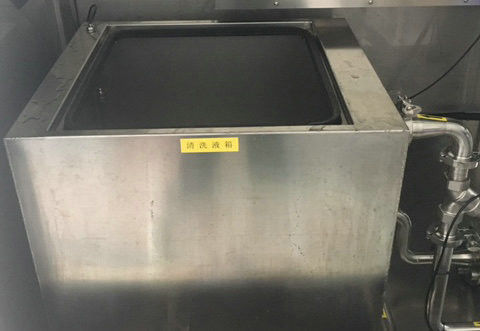 máquina tornando-se de descascamento da tela do tamanho de 1000*1000mm para o procedimento de fabricação da tela